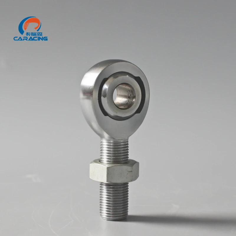 CRS اكسسوارات السيارات كرومولي الصلب محامل نهاية قضيب M10 M12 M14 M16 M18 M20 M22 متري ذكر الموضوع هيم المشترك قضيب ينتهي + الجوز #2