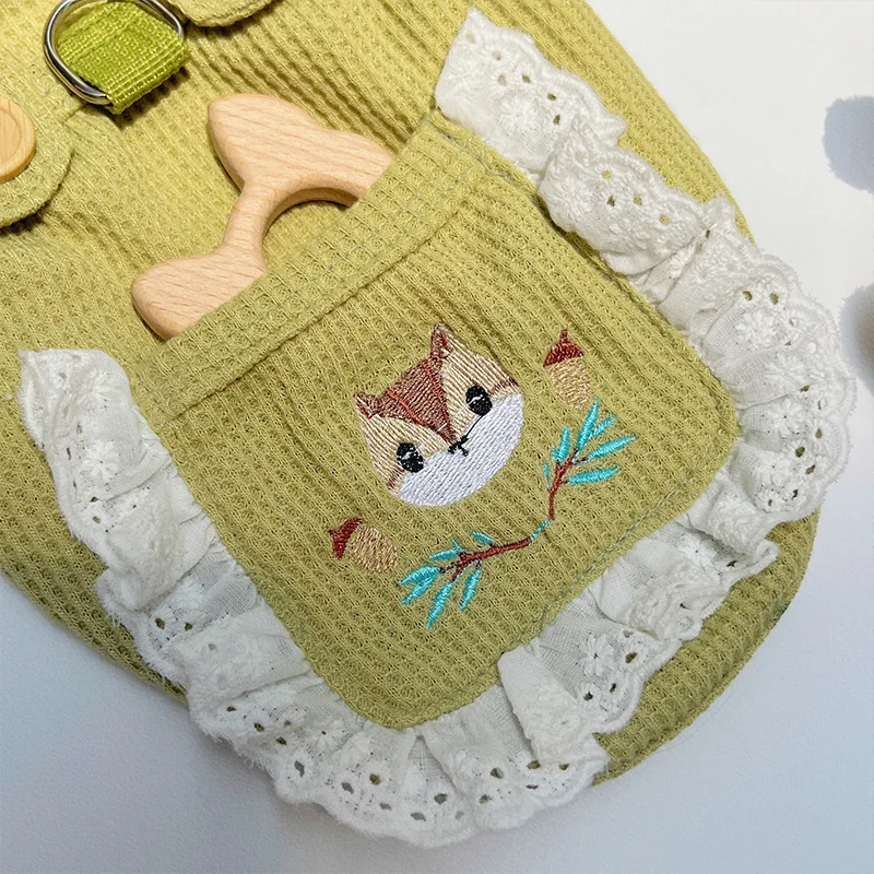 Summer White Dogs Clothes Squirrel Vest Pet Dog Clothings Fashion Cotton Clothing Dogs Super Small Puppy Cute Chihuahua Print