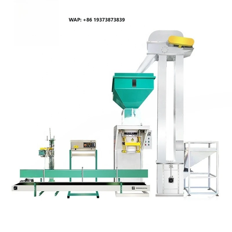5kg 10KG  20KG 25KG 50kg  Automatic Rice Packaging Machine Multifunctional Granular Weighing Filling Sealing Packing Machine