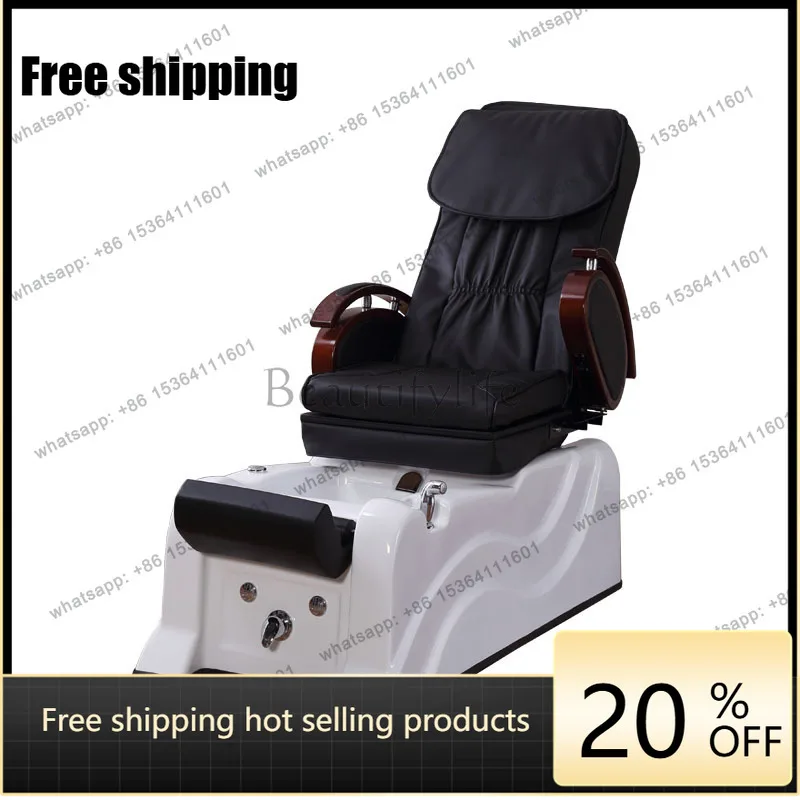 Factory Direct Sales Electric Nail Sofa High-end Multifunctional Eyelash Foot Bath Sofa