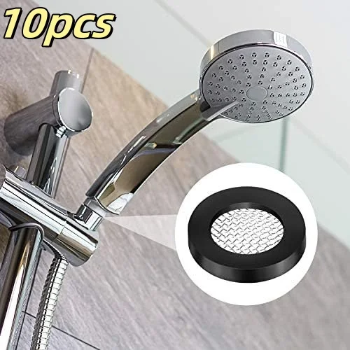 10PCS Gummi Dichtung Schlauch Waschmaschine Dichtung O-Ring Flache Dichtungen Filter Net Garten Dusche Kopf Fit Für garten Schlauch Wasser Wasserhahn