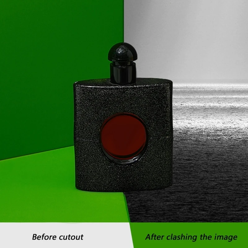 Y2GD Green and White Foldable Background Board Size for Chromas Video Editing and Product Photography