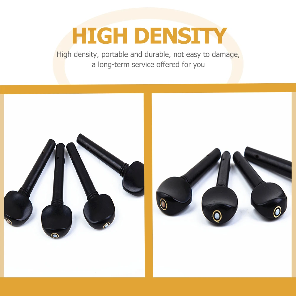 

4pcs Useful Durable Practical String Instrument Accessories Oud Parts Fittings Tuning Pegs Professional Tuning Pegs Accessories