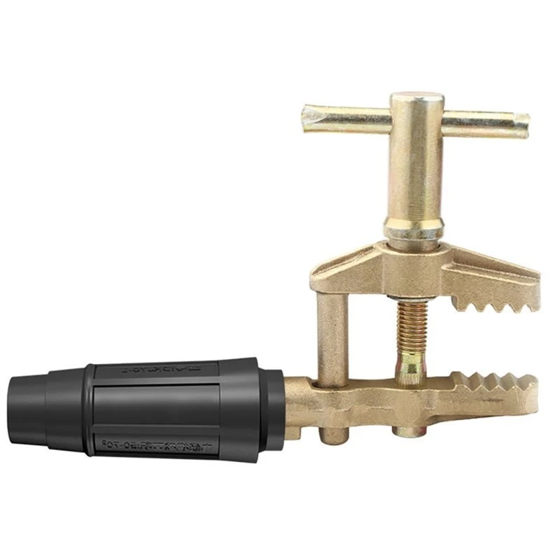 [B17B!】 High Conductivity 800A Alligator Ground Clamp Pure Copper Heavy Duty Grounding Wire Clip