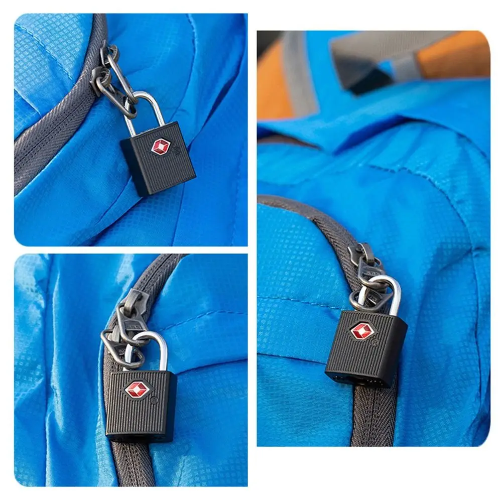 Portable TSA Customs Lock Anti-Theft with 2 Keys Luggage Lock Cabinet Lock for Travel