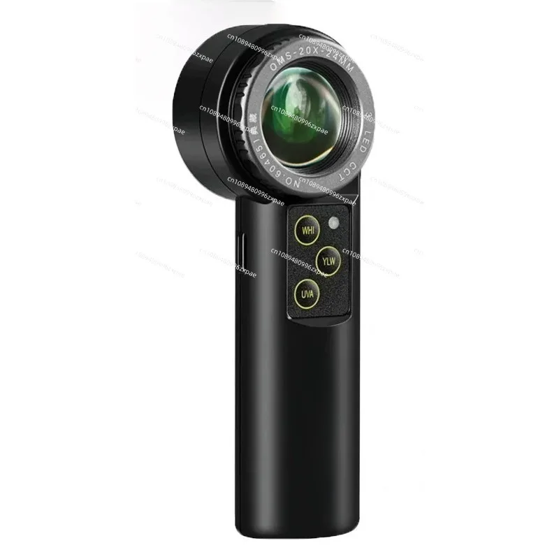 10X/20X Handheld Magnifier Shadowless Lamp Achromatic Collection Identification