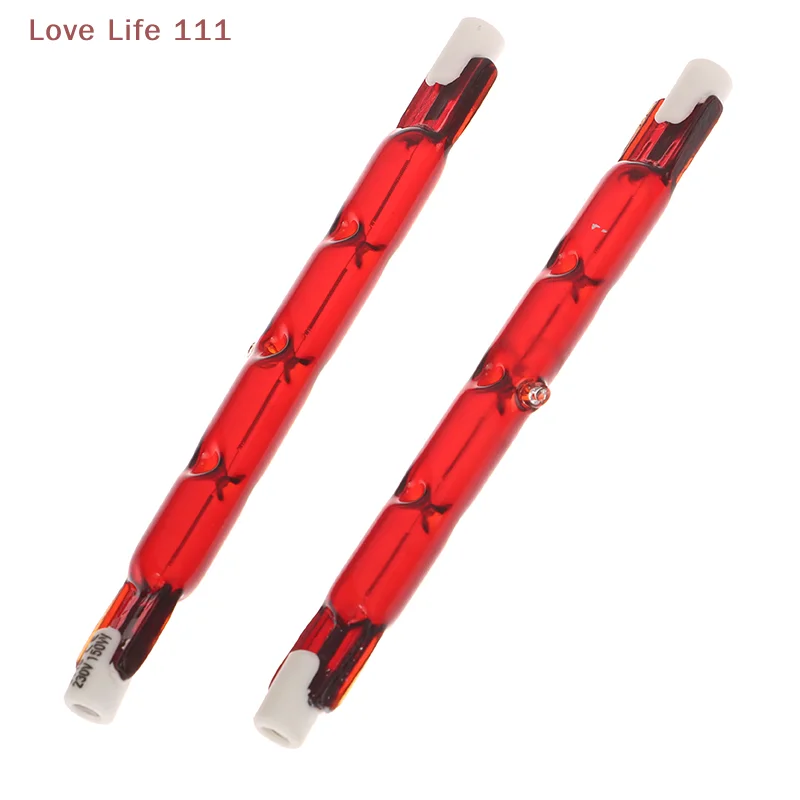 

New 1Pc 150/200/300W Halogen Lamp 115MM Double Ended Linear R7s Halogen Light Bulb AC230V Household Decor R7s Halogen Bulb