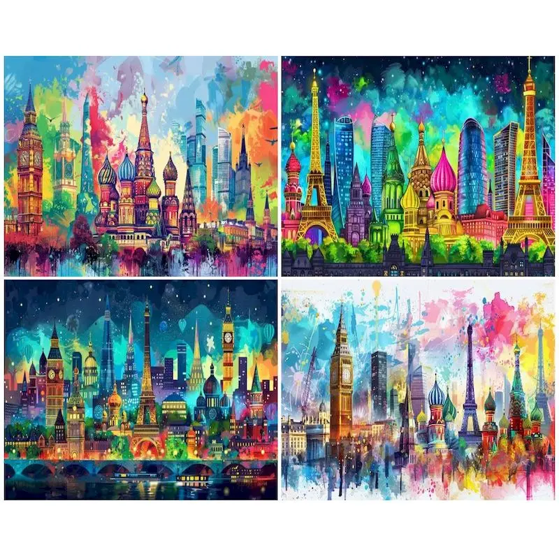 Набор для рисования по номерам на холсте, 60 х75 см