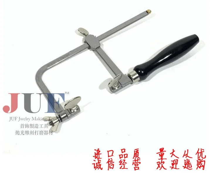 Working in German handheld movable saw bow * free 1 tie saw wire, woodworking jewelry DIY latte flower handmade curve saw