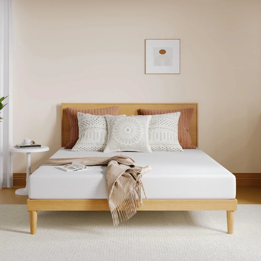 

8 inch Cooling Gel Memory Foam Mattress, Twin Mattress in a Box, Medium