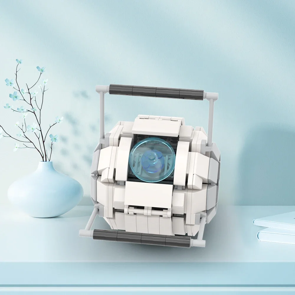 

MOC Mecha GLaDOSS Robot Portaleds Wheatley Building Blocks Set Atlas/P-Body Apertured Bricks DIY Toy For Children Birthday Gift