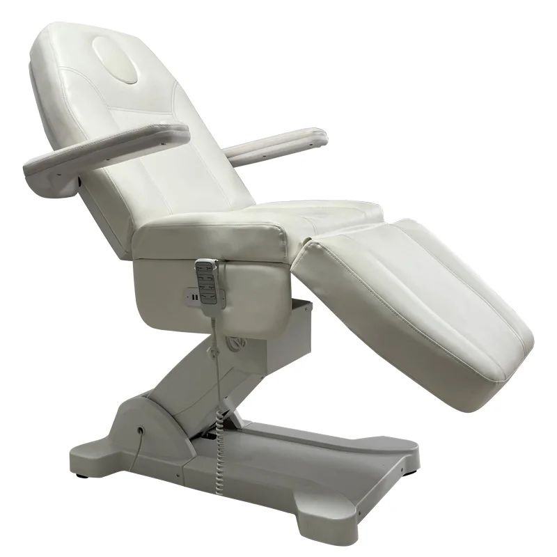 

High Quality Facial Table Salon Clinic Facial Bed 4 Motor Electric Spa White Hydraulic Facial Beds for Beauty Shop