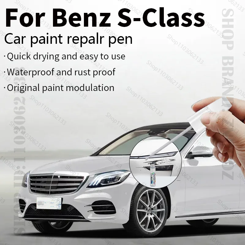 

Для Mercedes Benz S-Class 1972-2025 W221 W222 W223 Ручка для ремонта краски Touch Up Устройство для удаления царапин DIY Автоаксессуары Черный Белый