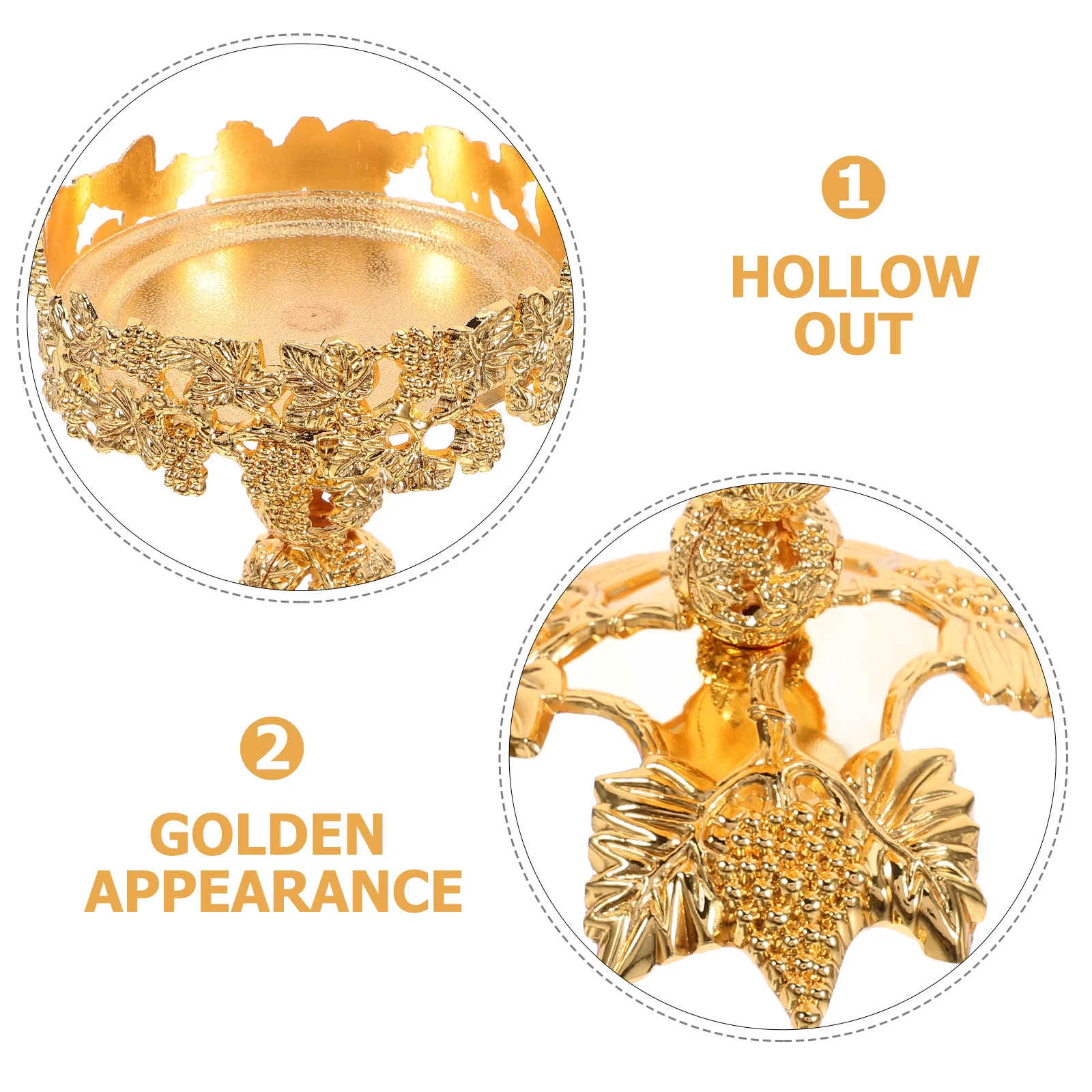 

Vintage Metal Holder Tabletop Decorative Candlestick For Home Wedding Party Centerpiece Shabbat Decor