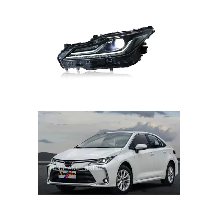 

2019-2021 Car Head Light Lamp Headlight Headlamps for corolla Led Headlights
