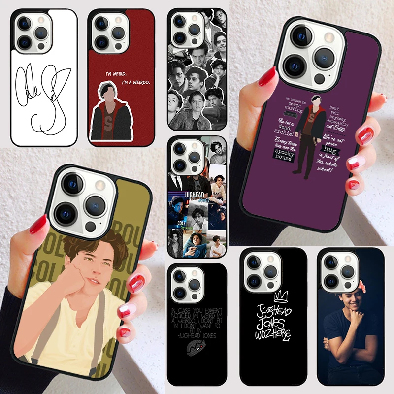 Jughead Cole Sprouse cover For iPhone 15 16 13 12 11 14 Pro Max Mini Max SE 2020 7 8 6S Plus Phone Case