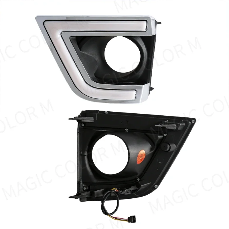Led DRL Fog Lamp For Toyota Corolla Altis 2014 2015 2016 2017 Daytime Running Lights Turn Signal Headlight Car Accessories 12V