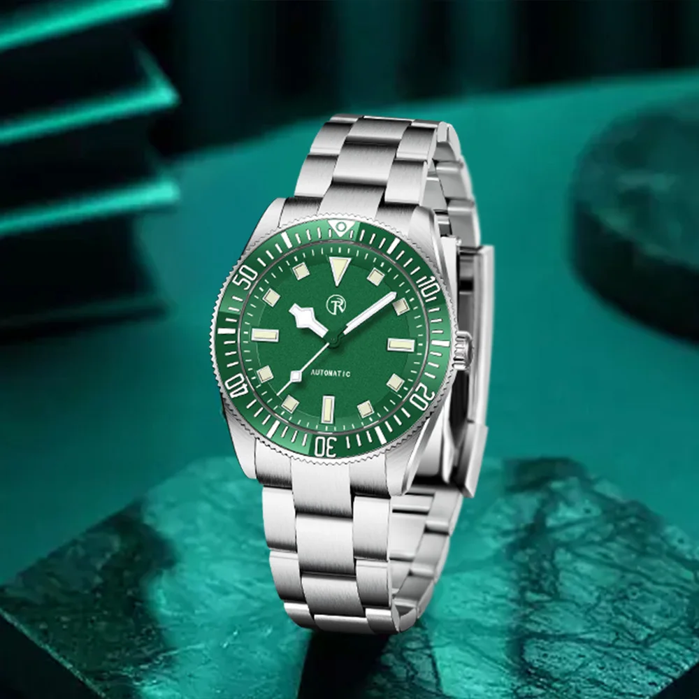 أحدث ساعات رولز تيمي لعام 2025 NH35 ساعة أوتوماتيكية ميكانيكية للرجال مرآة الياقوت الفاخرة ساعة مقاومة للماء Reloj Hombre #1