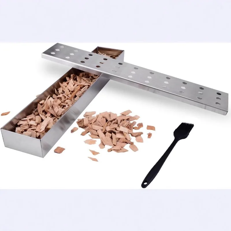 

Multi-size Smoke Box Stainless Steel Smok Outdoor BBQ