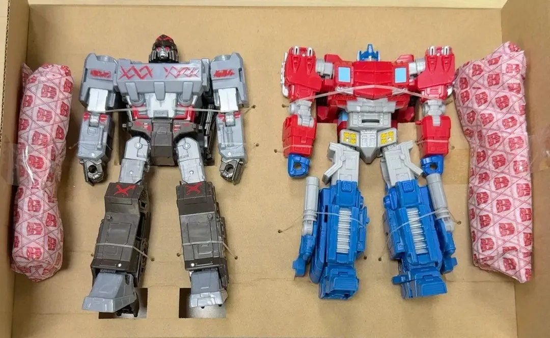 Juguetes de transformación 2024 SDCC exclusivo Heritage Joint Crack amistad Megatron Orion Pax personaje de acción modelo juguete Hobby regalo