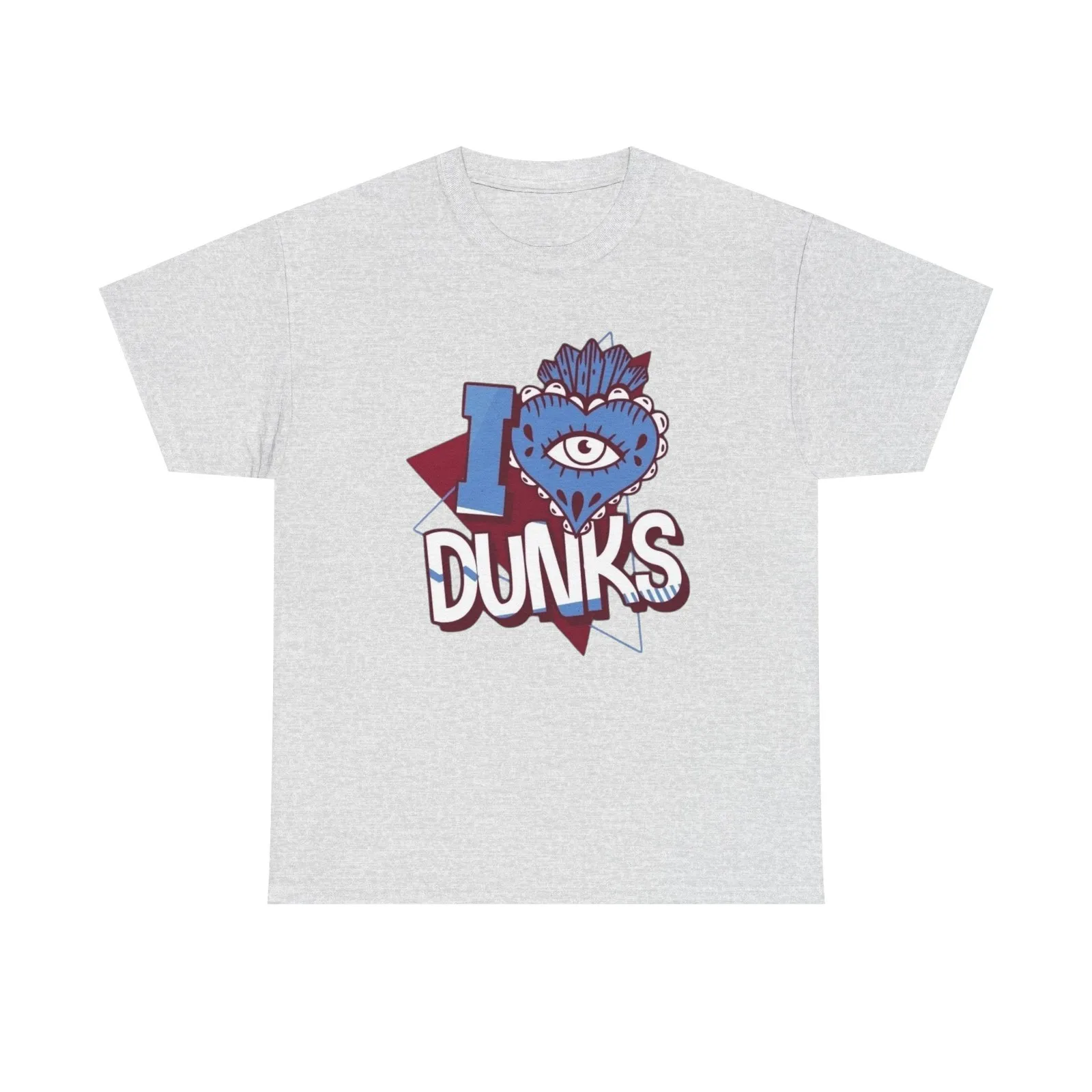 I Love Dunks Graphic T-Shirt Unisex Heavy Cotton Tee