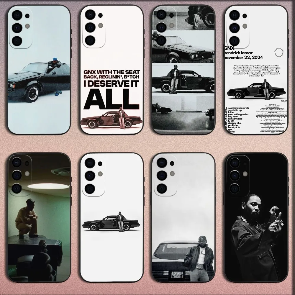 K-KendrickS L-Lamar new Album GNX Phone Case For Samsung S25,S24,S21,S22,S23,S30,Ultra,S20,Plus,Fe,Lite,Note,10,9,5G Black Cover