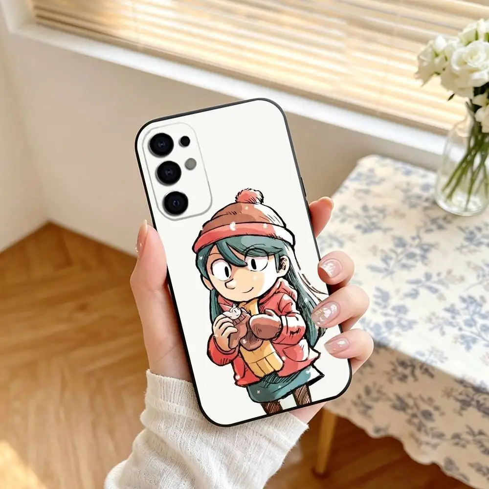 Popular H-Hildas girl  Phone Case For Samsung S25,S24,S21,S22,S23,S30,Ultra,S20,Plus,Fe,Lite,Note,10,Black Cover