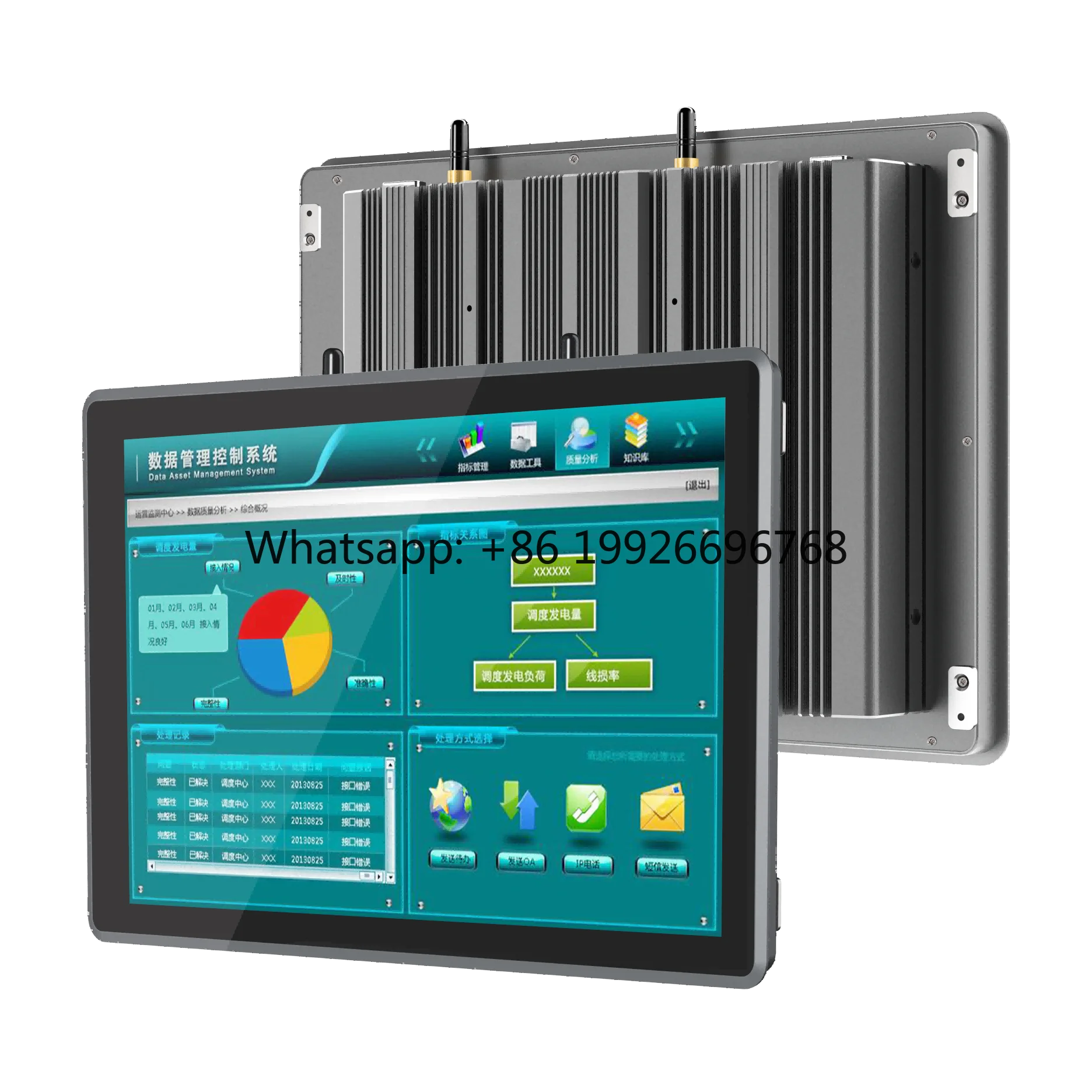 All in One Industrial Panel PC Computer Pcap Touch Screen Windows 10 Pro/Linux RK3568 4G/8G RAM 128G-1T Storage in Stock