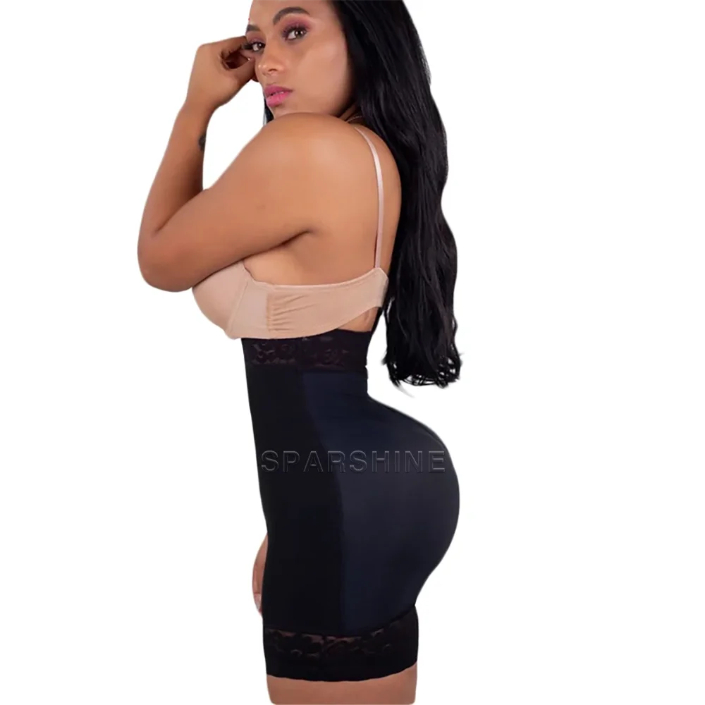 Fajas Colombianas Seamless Slimming Lace Butt Lifter Charming Curves High Waist Shorts Tummy Control Waist Trainer Body Shaper