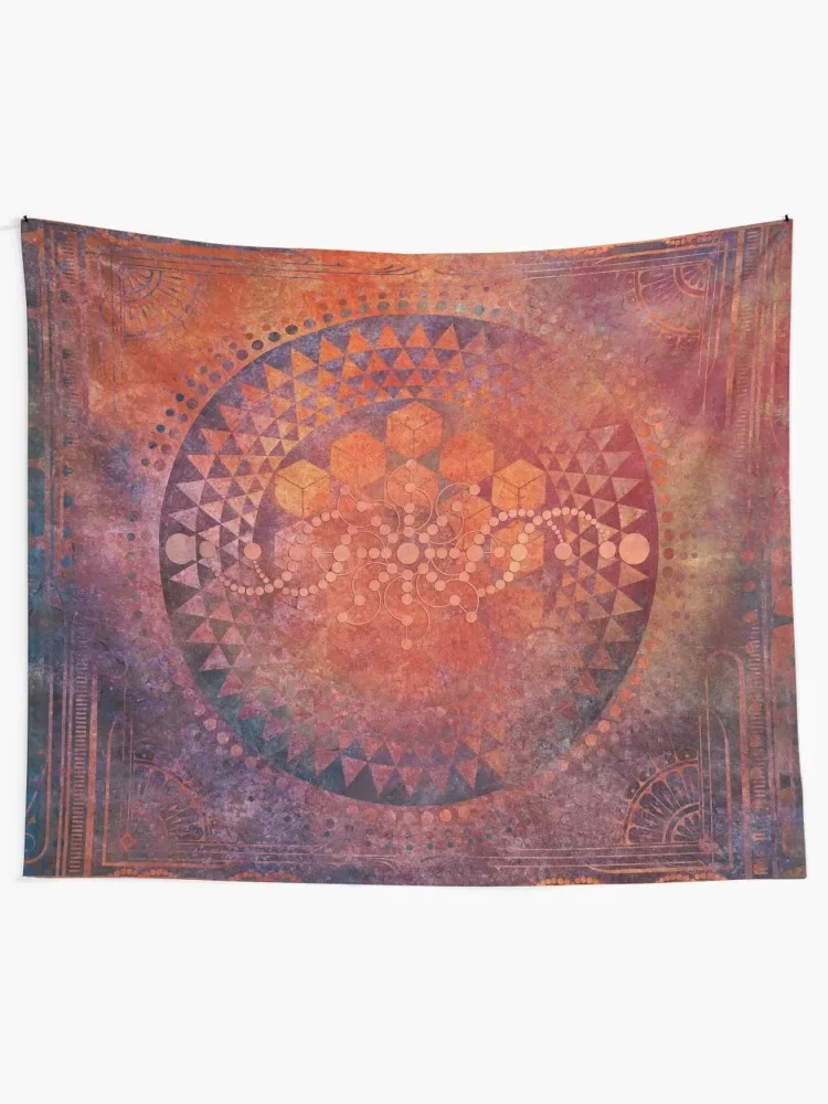 Desert Crop Circle Tapestry Room Aesthetic Aesthetic Home Decor Aesthetic Room Decoration Tapestry