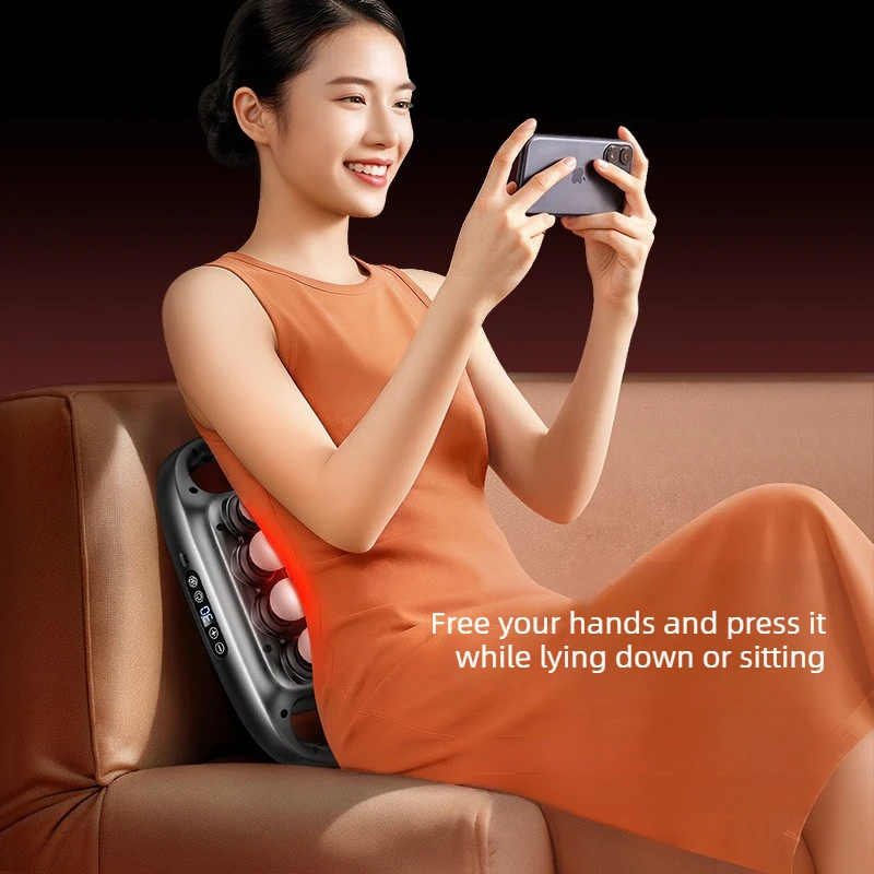 New G9 20 Heads Deep Tissue Muscle Massage Gun High Power Strong Effect Large Coverage Portable Cordless Muscle Massager