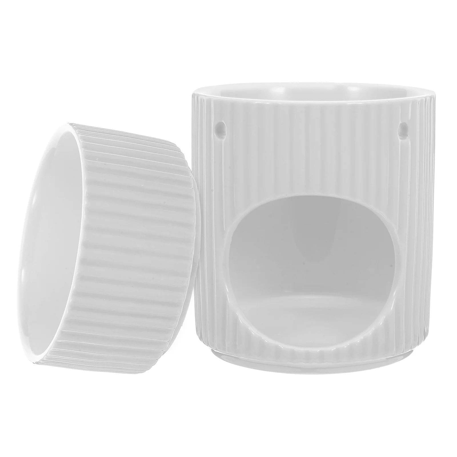 

Diffuser Flower Scent Diffusers for Home Fragrance Desk Air Freshener Ceramic Oil White Essential Oils