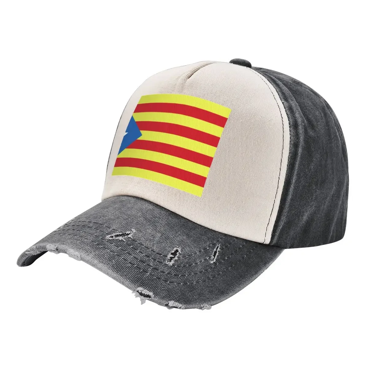 Catalan International Flag Baseball Cap custom Hat Trucker Hat Snap Back Hat Baseball Cap For Girls Men's