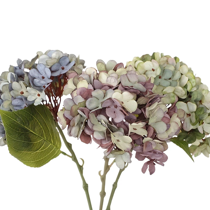 1pcs Simulated hydrangea flowers, indoor home and outdoor garden decorations for various festivals in spring, summer, and autumn
