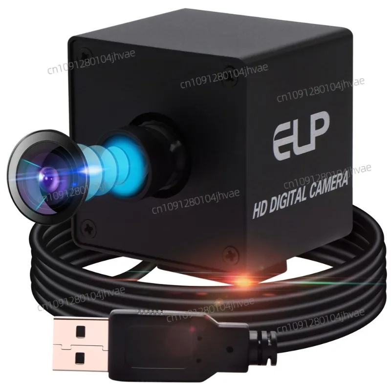 

ELP High Speed 4K Camera 30fps 3840x2160P CMOS IMX317 Color Sensor No Distortion 8MP USB Webcam With Dual Microphone