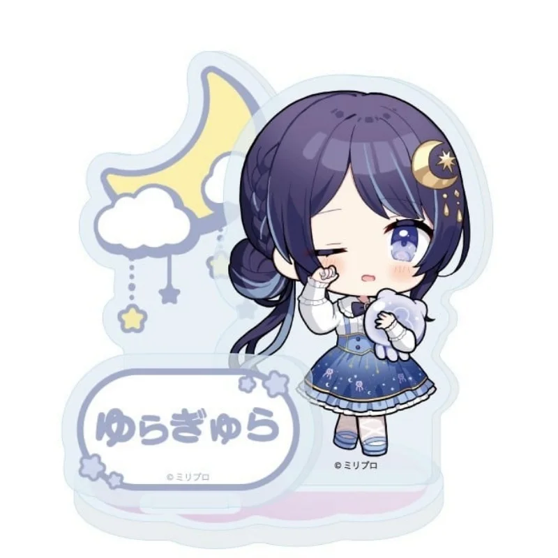 Room Decorat Acrylic Stand Figure Keychain VTuber MilliPro,Amakami Konomi,Nonono Nono Anime Merchandise 10CM Double insertion