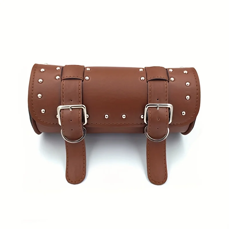 For Touring Round Motorcycle Side Bags, Universal Cylindrical Roll Duffel Waterproof Panniers Adventure Riding