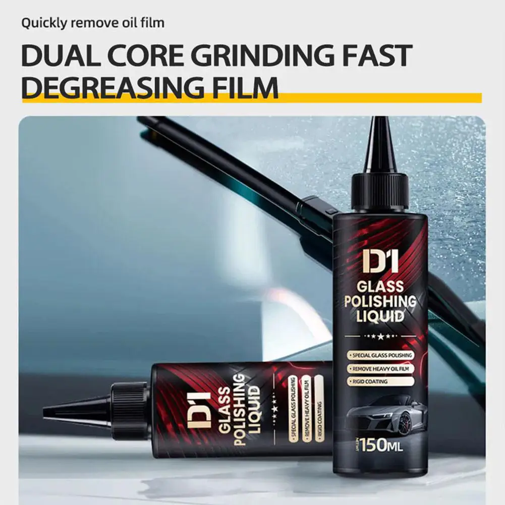 Auto Glass Polishing Essence Removes Oil Film Coating Water Stains Minor Scratches Repair Without Marks - Image 3