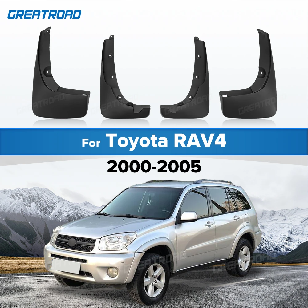 For Toyota RAV4 2000 2001 2002 2003 2004 2005 Fender Mudflaps Splash Guards Mudguards Mud Flaps car Accessories