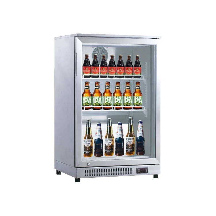 

Commercial Small Drink Bar Fridge Custom Refrigerators Single Door Beverage Cooler Wine/Beer Storage Cabinet