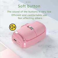 Wireless Cute Mini 2.4G/Bluetooth Lazy Finger Ring Silent Mouse Optical Portable Office Computer Small Mice For Laptop PC Tablet