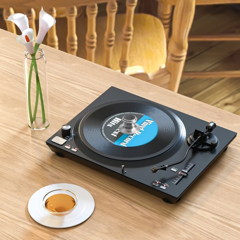 ADWE Record Pressure Control Disc Weight Stabilizers for Record Player Improve Sound Quality and Reduce Vibrations