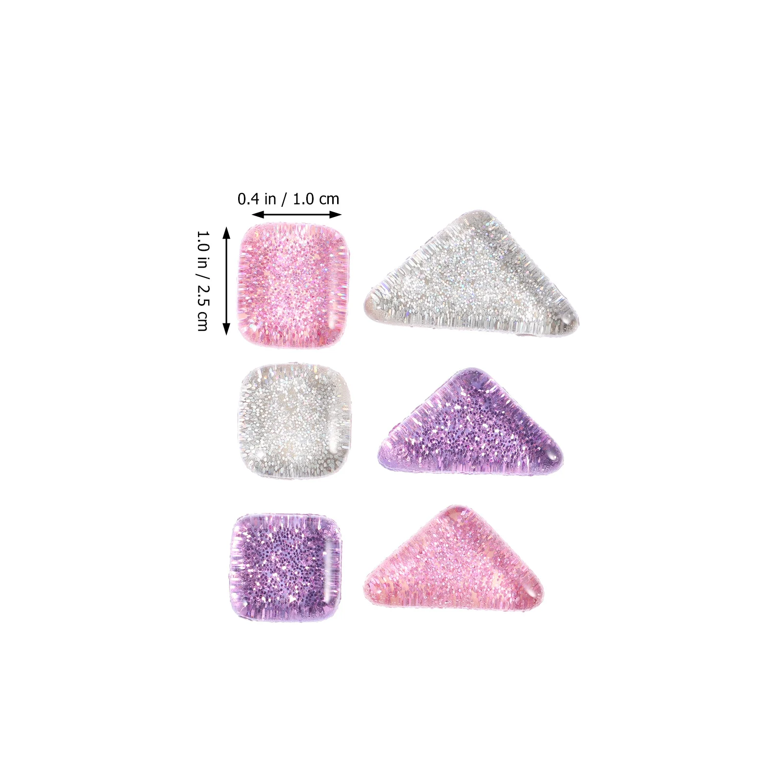 

1Pack Glitter Crystal Glass Stones Multi Color Irregular Tiles Wear Resistant Smooth Finish DIY Decoration for Table Lamp Craft