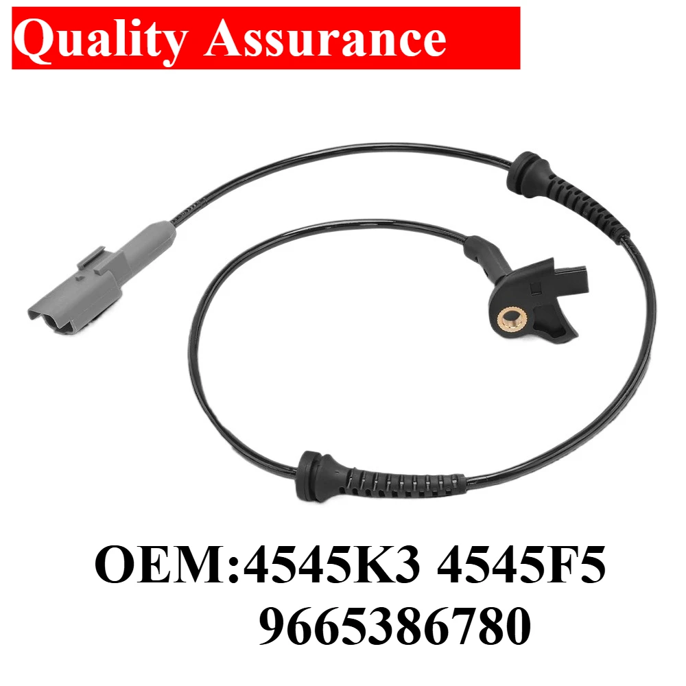 

Do not purchase this product as it is out of stockBaificar Brand New Grey Plug Front ABS Wheel Speed Sensor 9665386780 4545K3 45