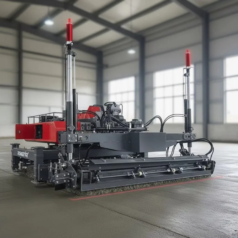 New Technology Ride on Concrete Machinery Factory Price Customized Concrete Laser Screed Robot for Concrete Leveling