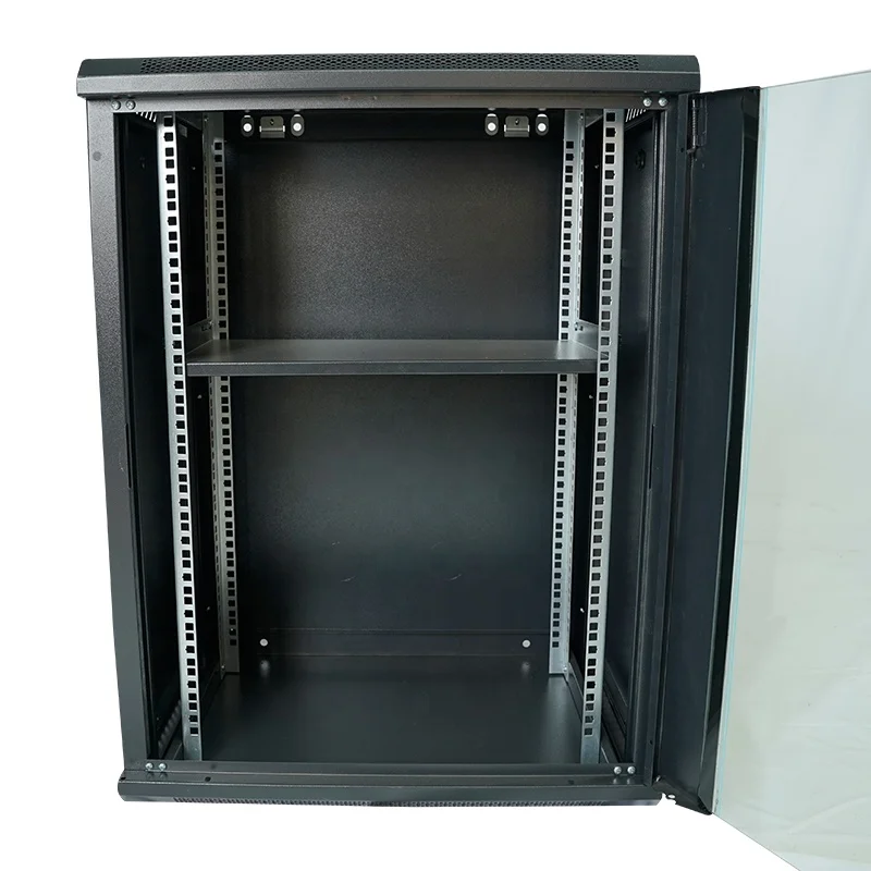 custom.Customization Glass Door 18u Internet Metal Server Rack Box Internet Cabinet