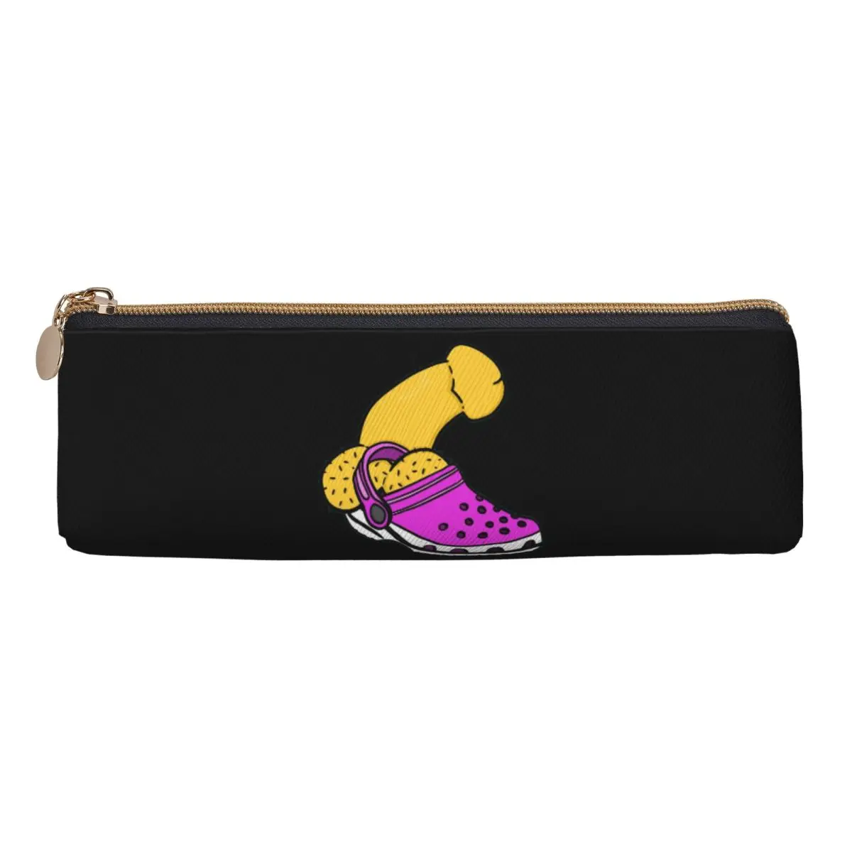 Divertida cosa en calzado cómodo, estuche para lápices para pene, estuche para lápices, suministros de papelería, caja para bolígrafos, bolsa para lápices para niños y niñas