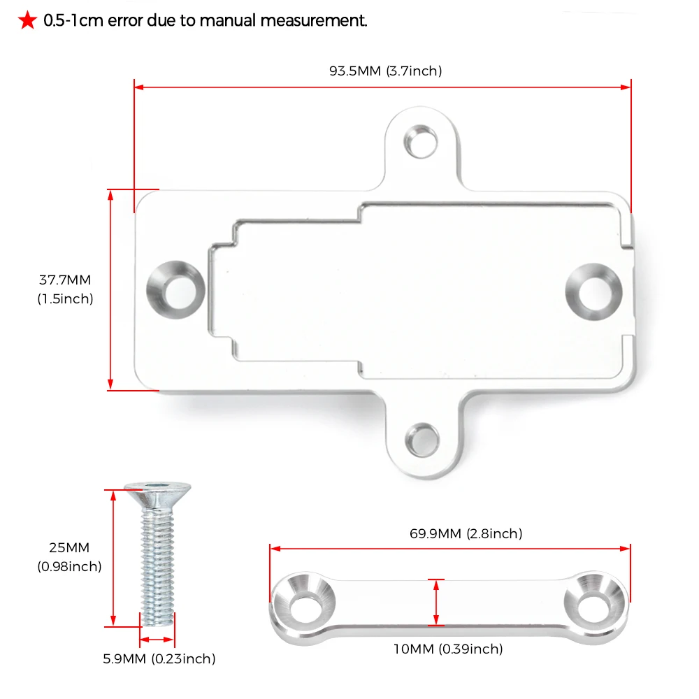 Flex Fuel Content Sensor Mount Bracket For GM Continental Style AC Delco 13577429 57824279