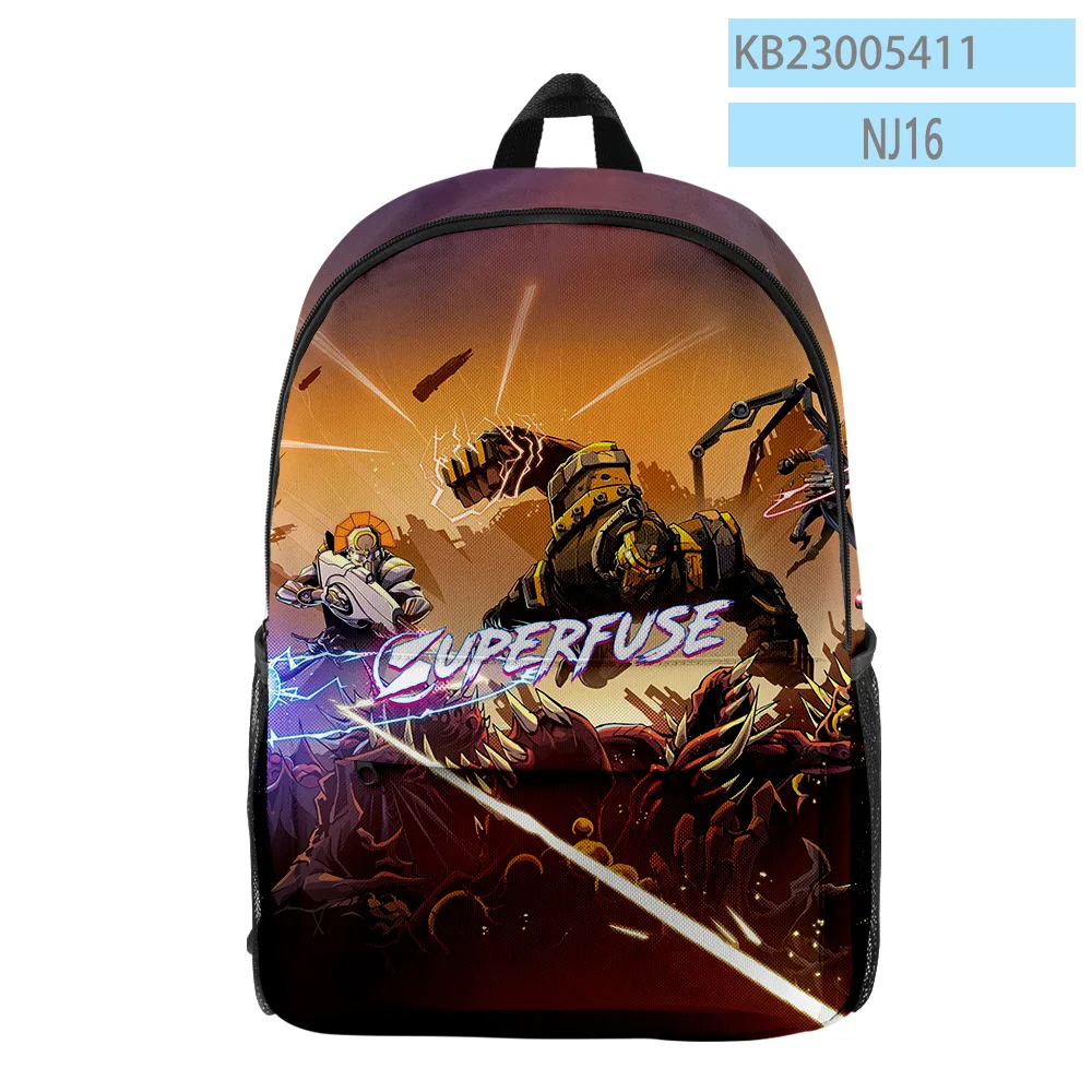 

Классические популярные рюкзаки для ноутбуков Superfuse Game Pupil Bookbag, водонепроницаемые оксфордские рюкзаки с 3D принтом для мальчиков и девочек, дорожные рюкзаки