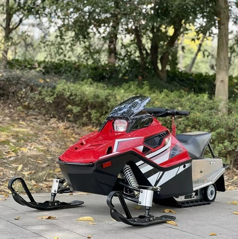 New 200cc 300cc Snowmobile Adults High Power Snow Mobile Sled Winter Outdoor Sports Motorized Snow Scooter